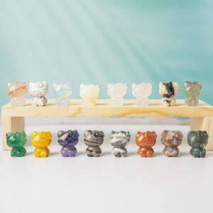 hello kitty crystal carving